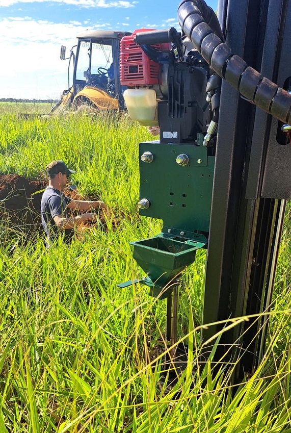 Estudo testa amostragem de solos por equipamentos automatizados